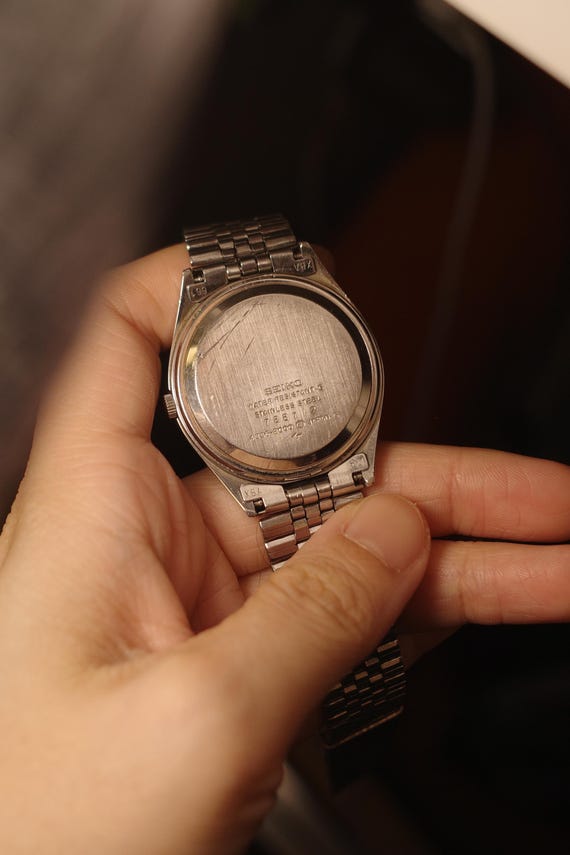 1977 Seiko Type ii JDM Textured Silver Dial quartz wa… - Gem