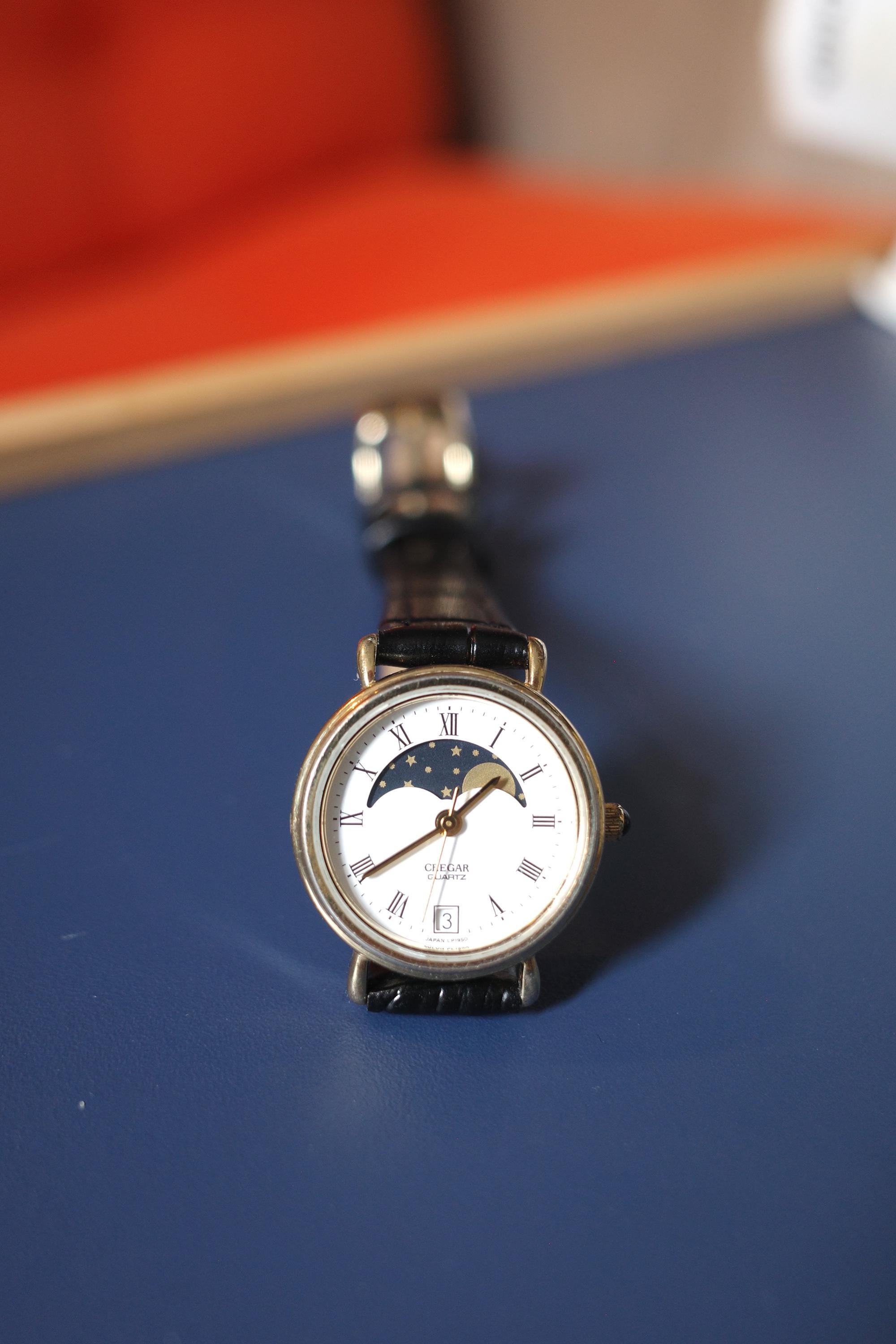 Moon phase watch seiko - Etsy 日本