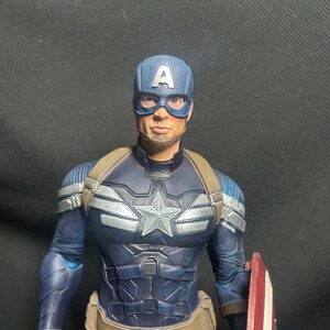 Captain America 1/6 Scale Collectible Figure – Hand Painted Resin Statue