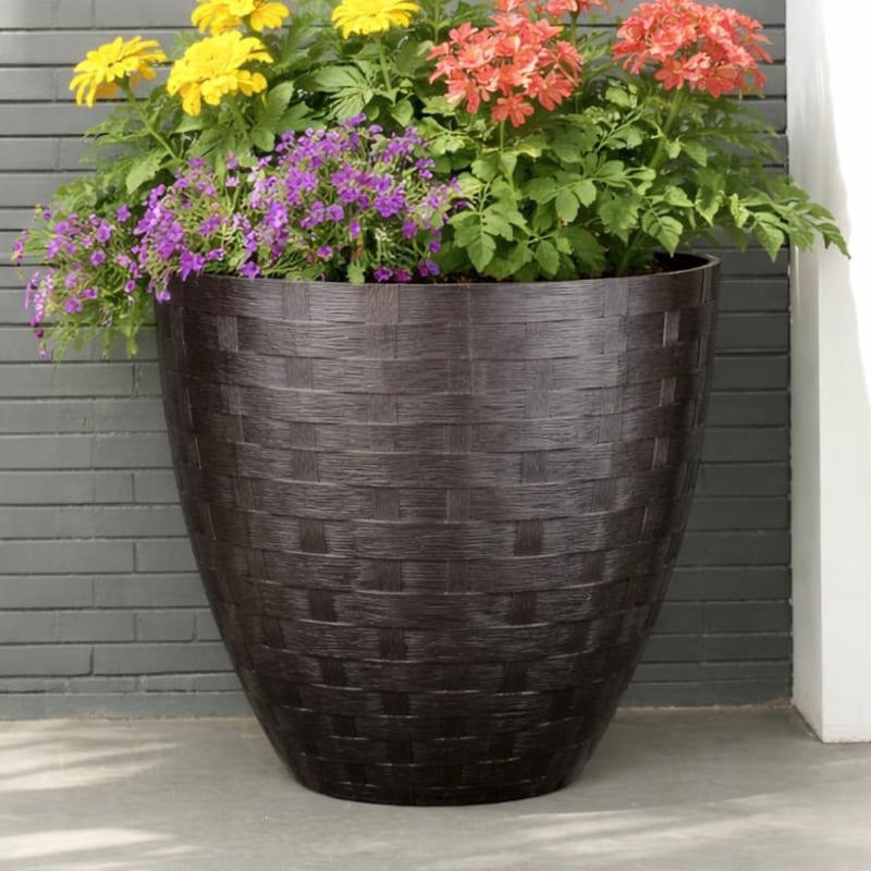 Large Planters Outdoor Rust - Etsy