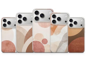 Abstract Phone Case Neutral Cover for iPhone 17 Pro Max, 17e, 15, 14, 13 & Samsung S26 Ultra, S25 FE, A57, A56, Pixel 10, 9A