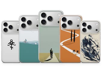 Cycling Bike Phone Case Bicycle Cover for iPhone 17 Pro Max, 17e, 15, 14, 13 & Samsung S26 Ultra, S25 FE, A57, A56, Pixel 10, 9A