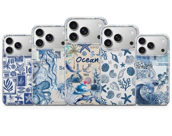 Whale Shark Coral Reef Phone Case Ocean Sea Cover for iPhone 17 Pro Max, 17e, 15, 14, 13 & Samsung S26 Ultra, S25 FE, A57, A56, Pixel 10, 9A