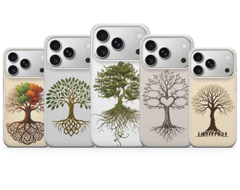 Tree of Life Phone Case Life Tree Cover for iPhone 17 Pro Max, 17e, 15, 14, 13 & Samsung S26 Ultra, S25 FE, A57, A56, Pixel 10, 9A
