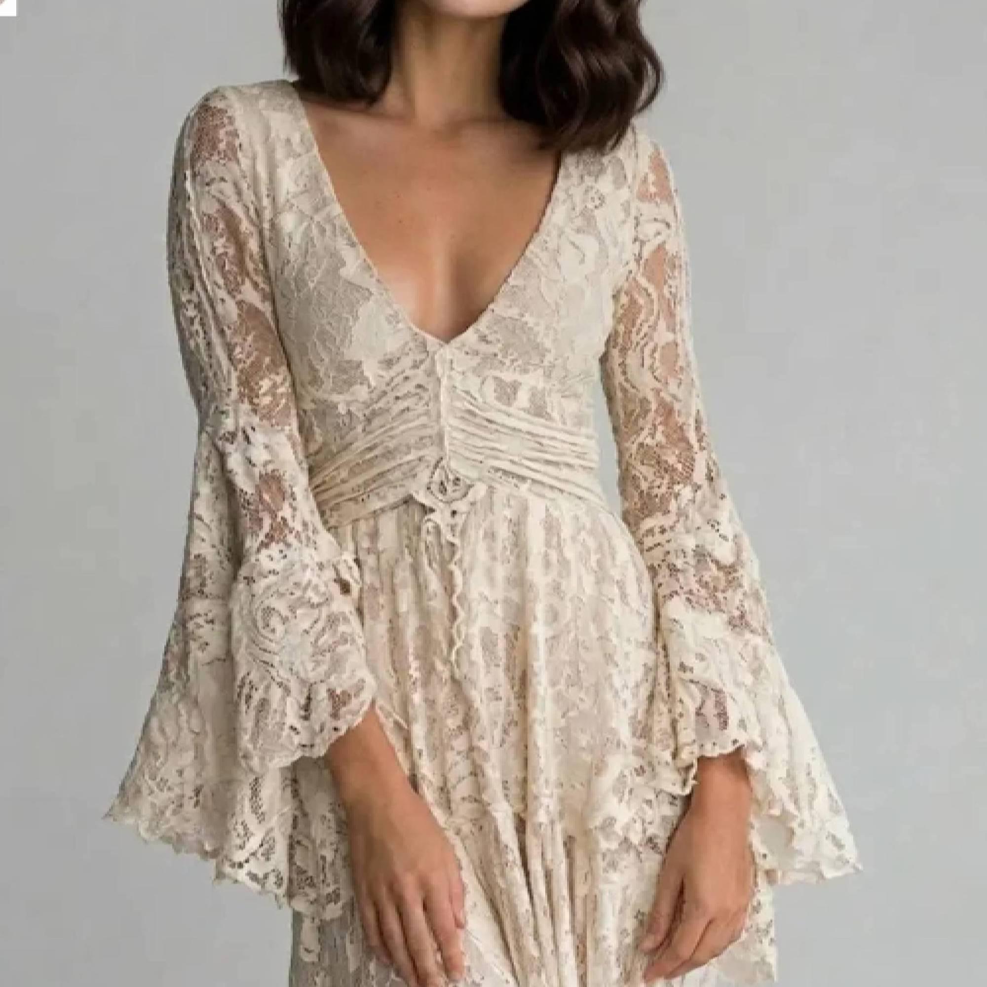 white christmas dresses Shona Joy - La Lune Corded Ruched Maxi Dress - Cream main image 0