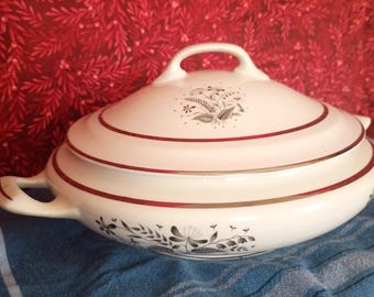 Royal Jackson Fine China covered casserole dish.