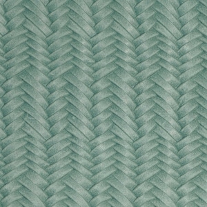 Braided Fishtail 5&quot;x11&quot; SEA FOAM Green Italian Cowhide Leather 3 oz / 1.2 mm PeggySueAlso E3160-35 hides available