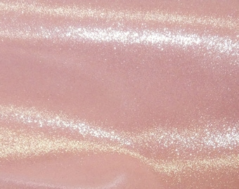 Dazzle 5"x11" Silver on PINK LEMONADE Suede Cowhide Leather 2.5 oz / 1 mm PeggySueAlso® E8300-09