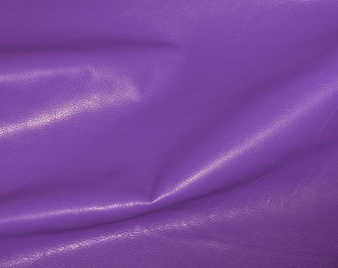 Divine 12"x12" IRIS Purple Top grain Cowhide Leather  2-2.5 oz / 0.8-1 mm PeggySueAlso® E2885-42  hides available