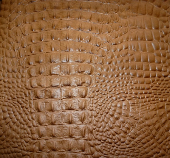 Alligator verschillende maten Honing / Eiken Tan / Croc Reliëf - Etsy  Nederland
