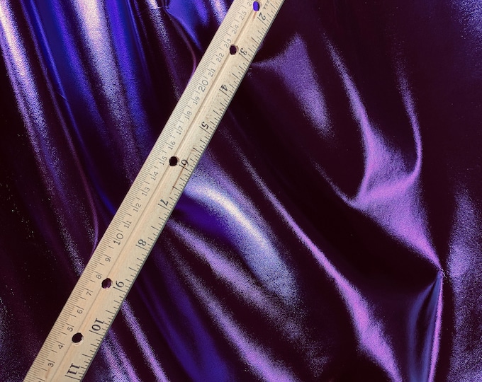 Leather various sizes smooth Purple Foil METALLIC Cowhide 3.5-4 oz / 1.4-1.6mm #519 PeggySueAlso™ E2845-14 CLOSEOUT