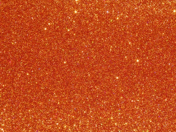 Fine GLITTER 8x10 BURNT ORANGE Glitter Fabric Applied to Leather 5