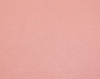 Saffiano 8"x10" DUSTY PINK Weave Embossed Cowhide Leather 2.5-3oz/ 1-1.2mm PeggySueAlso™ E8201-10