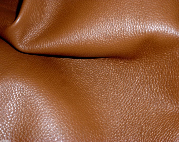 King 12"x12" OAK TAN Full Grain Cowhide Leather 3-3.5oz/1.2-1.4 mm PeggySueAlso® E2881-13 hides available