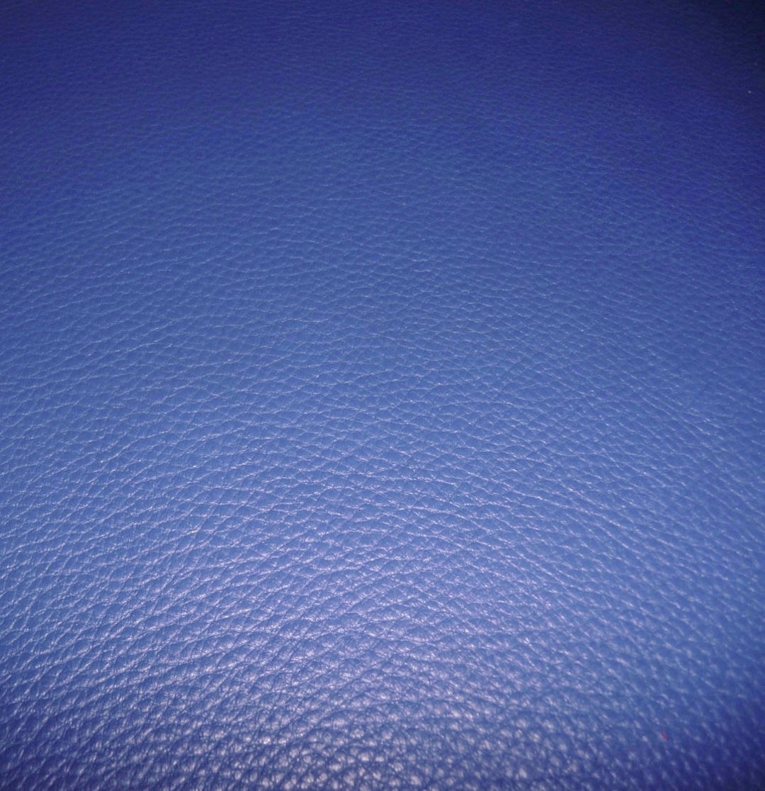 BLUE COLOR Leather Sheets Natural Leather Pieces for Crafting 