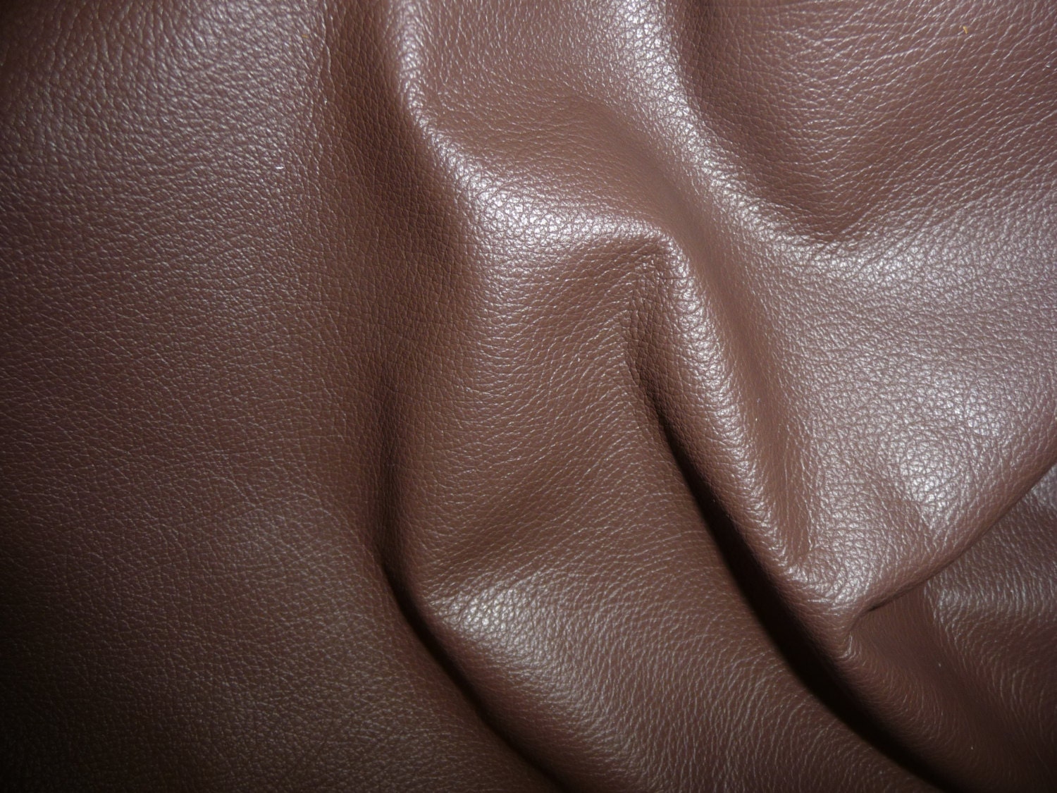 Divine 8x10 CHOCOLATE BROWN Top Grain Cowhide Leather 2.5 oz / 1mm