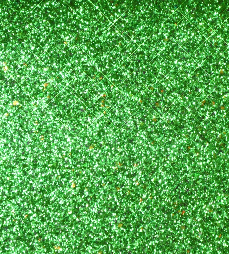 CHUNKY GLITTER 8x10 Emerald Green METALLIC Fabric Etsy