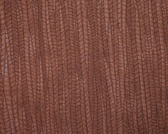 Palm Leaf  8"x10" PECAN Brown Cowhide leather  3-3.25 oz / 1.2-1.3 mm PeggySueAlso E3171-05 hides available