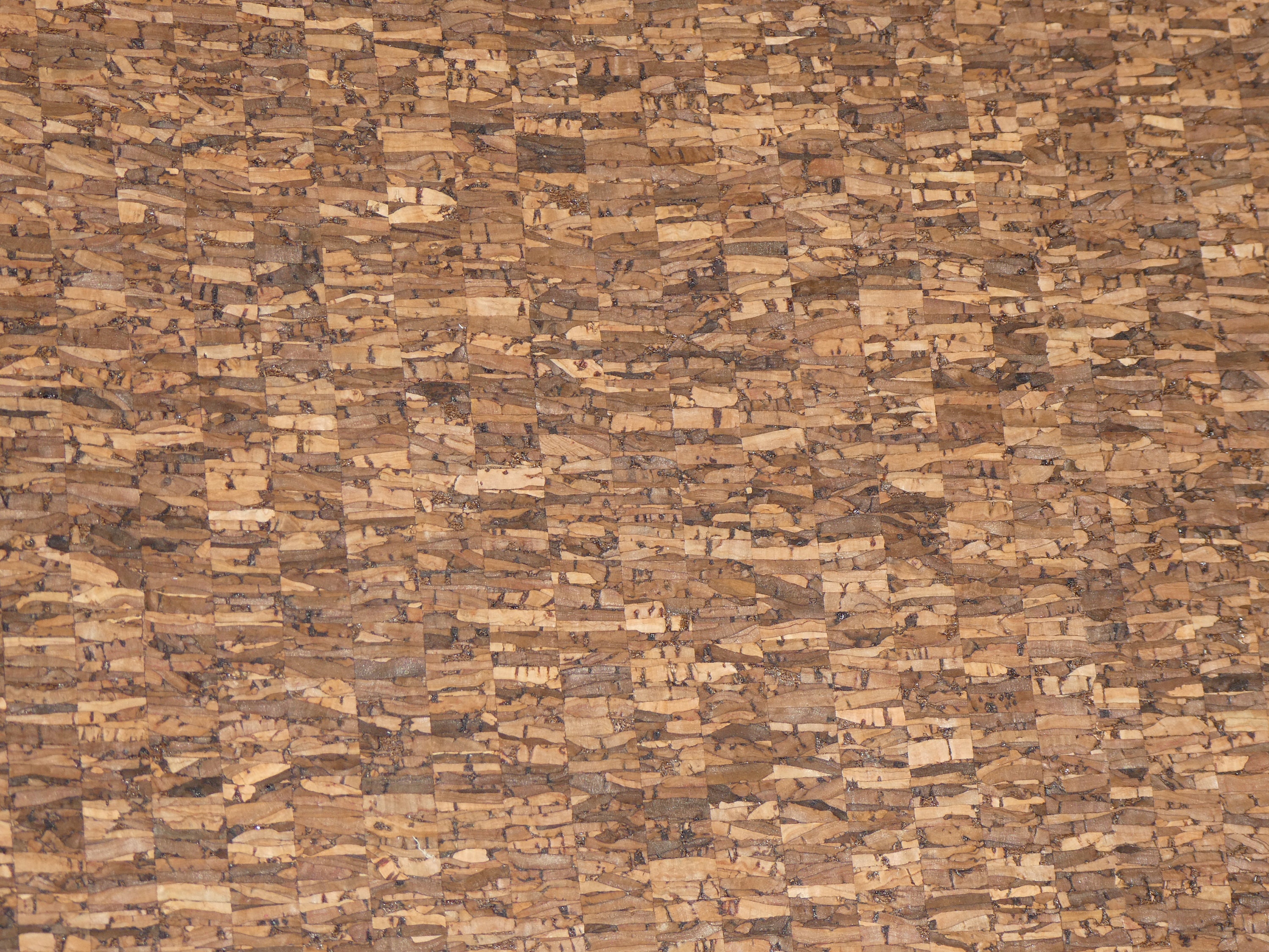 Slightly Flawed Cork on Leather 8x10 CORK BOARD Print applied to