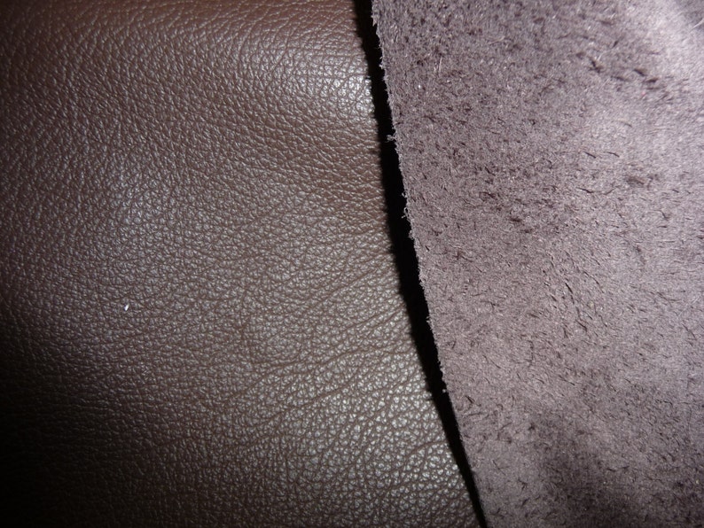 Divine 12x12 CHOCOLATE BROWN Top Grain Cowhide Leather 2.5 oz / 1mm PeggySueAlso E2885-02 hides available image 2