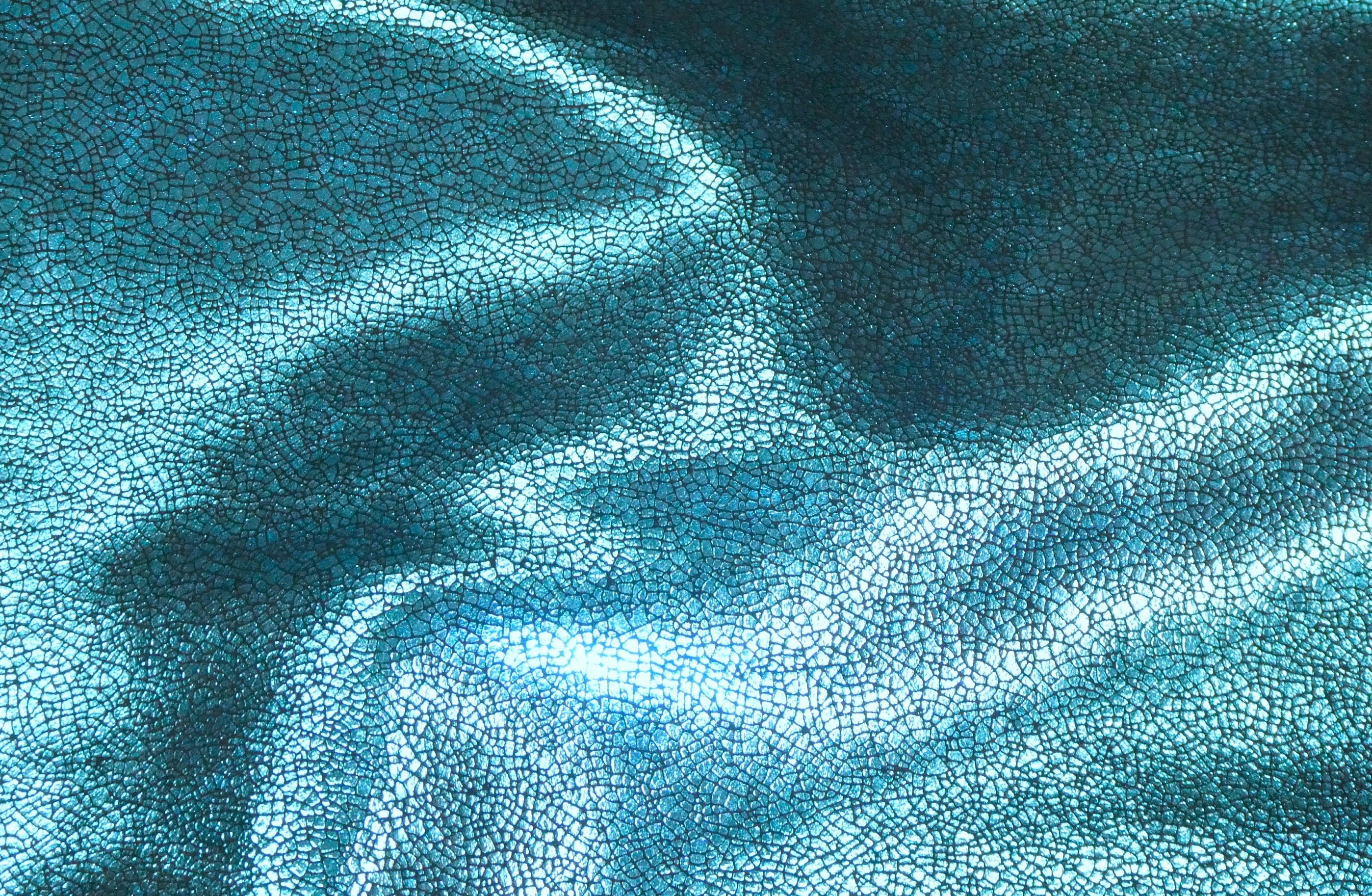 クラックドアイス 3-4-5 または 6 平方フィート ターコイズ ハロー