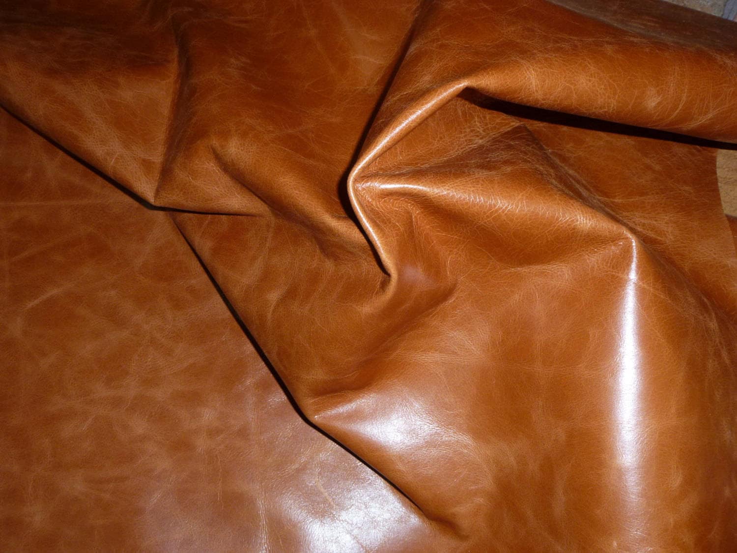 Metallic Crunchy Silver Leather Fabric 6 sqft Thin Genuine Leather