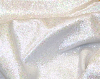 UNICORN 12"x12" Iridescent Halo Metallic on off white Suede cowhide 2.25-2.5 oz/0.9-1 mm PeggySueAlso® E1401-10 Shattered glass