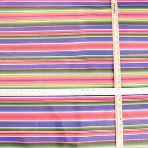 Leather 12x12 Mexican FIESTA SERAPE Stripe cowhide 2-2.5 oz / 0.8-1 mm PeggySueAlso E8400-01 image 2