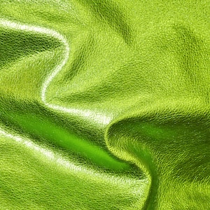 Pebbled Metallic 3-4-5 oder 6 Quadratfuß glänzendes LIME GRÜN Metallic weiches Rindsleder Leder 1,2-1,3 mm PeggySueAlso ™ E4100-16R