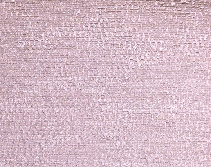 LUREX 5"x11" BABY PINK Fabric Backed with leather 5.5 oz/2.2 mm PeggySueAlso® E5612-29 Chrome Free Leather