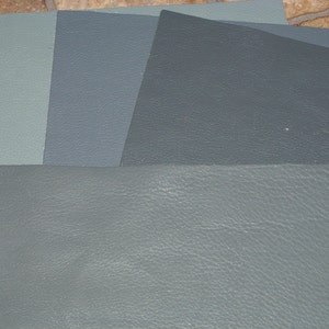 Divine 12x12 LIGHT GRAY Top Grain Cowhide Leather 2.5 oz /1 mm PeggySueAlso E2885-08 hides available image 3