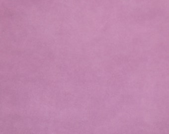 Suede 12"x12" LILAC SUEDE Cowhide Leather 3.5-3.75 oz / 1.2-1.3 mm PeggySueAlso® E2827-18