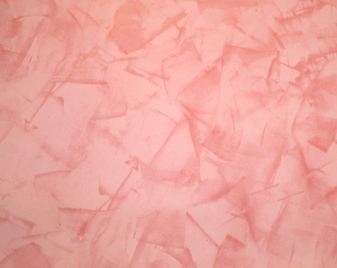 MARBLED 3-4-5 or 6 sq ft Matte Pastel SPANISH PINK Cowhide Semi firm 4 oz/ 1.6 mm PeggySueAlso® E2934-03