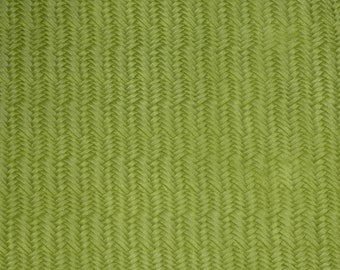Leather 2 pieces 4"x6"  Braided Fishtail LIME GREEN Cowhide 2.5-3 oz / 1-1.2 mm PeggySueAlso™ E3160-45
