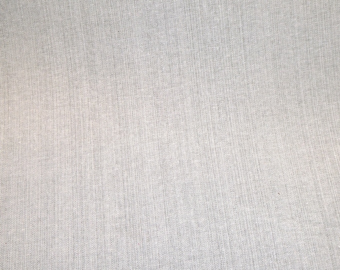 Denim 8"x10" ASH white gray Washed Drill Denim Fabric applied to leather Thick 6 oz/2.4mm PeggySueAlso® E5612-27