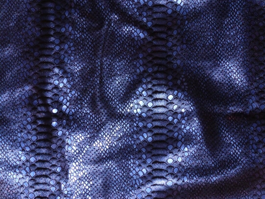 Mystic Python 3-4-5 or 6 Sq Ft INDIGO Purple / Blue Metallic Python on ...