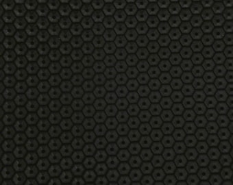 Honeycomb 12"x12" BLACK Italian Suede Cowhide Suede Leather 3 oz / 1.2 mm PeggySueAlso® E3173-07 hides available