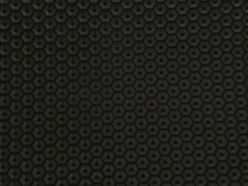 Leather 8x10 HONEYCOMB Italian BLACK Cowhide 3 oz 1.2 mm PeggySueAlso\u2122 E3173-07 more on order