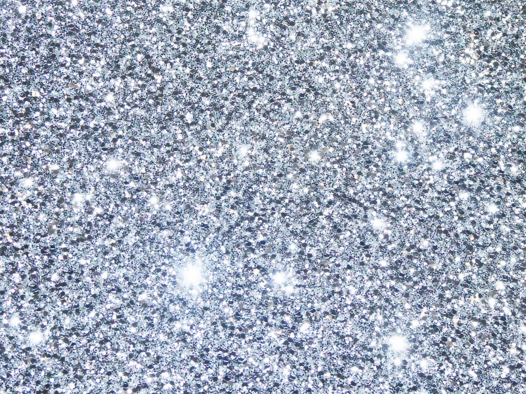 Silver glitter background. Silver colored sparkly background with stars ,  #Aff, #background, #glitter,…