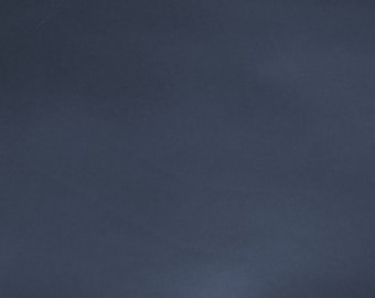 Baby Chopper 12"x12" NAVY Blue Firm Cowhide leather, no grain (read description) fairly thick 4.5 oz/1.8 mm 5/64" PeggySueAlso® E2240-17