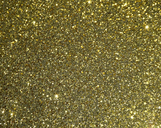 Chunky Glitter 8"x10" AVOCADO GREEN / olive / Khaki Metallic applied to Leather for firmness Thick 6 oz/2.4 mm PeggySueAlso® E4355-77