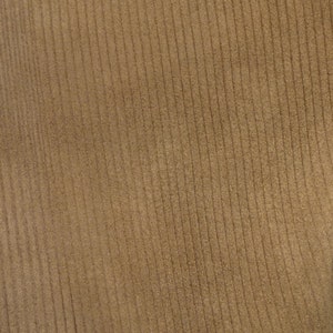 CORDUROY 12"x12" Sandy Brown Embossed Cowhide 3.5 oz / 1.4mm PeggySueAlso® E9601-01