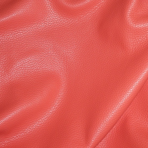 VENTA DE EXCESO DE EXISTENCIAS Imperial 2 piezas 12" x 12" Acabado CORAL oscuro Grano de guijarro Cuero de vaca italiano grueso pero suave 3,75-4 oz/1,5-1,6 mm Psa E3205-10