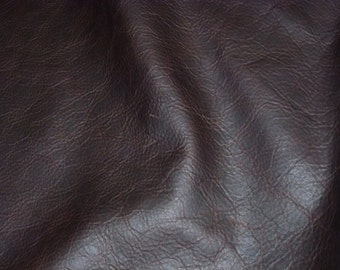 Cuero vacuno envejecido mate color chocolate RAISIN de 30,5 x 30,5 cm, 1,4-1,6 mm (3,5-4 oz) PeggySueAlso® E2930-08