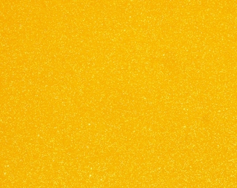 Fine GLITTER 2 pieces 4"x6" LIGHT MUSTARD glitter Fabric applied to Leather 5-5.5oz/ 2-2.2 mm PeggySueAlso® E4355-58