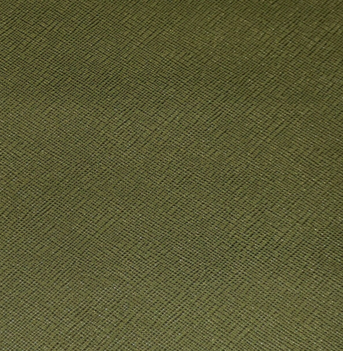 Saffiano 3-4-5-6 sq ft Shiny Dark OLIVE Green Weave Embossed Cowhide  Leather thin at 2.25-2.5oz/0.9-1.0 mm PeggySueAlso E8201-58 hides too