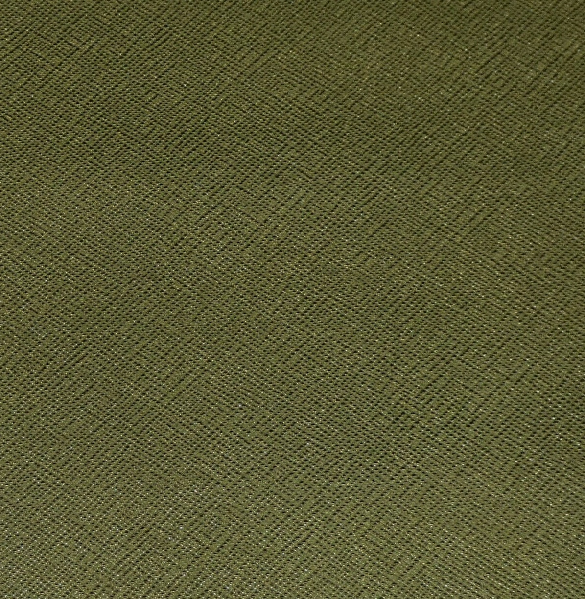 Saffiano 3-4-5-6 sq ft Shiny Dark OLIVE Green Weave Embossed Cowhide  Leather thin at 2.25-2.5oz/0.9-1.0 mm PeggySueAlso E8201-58 hides too