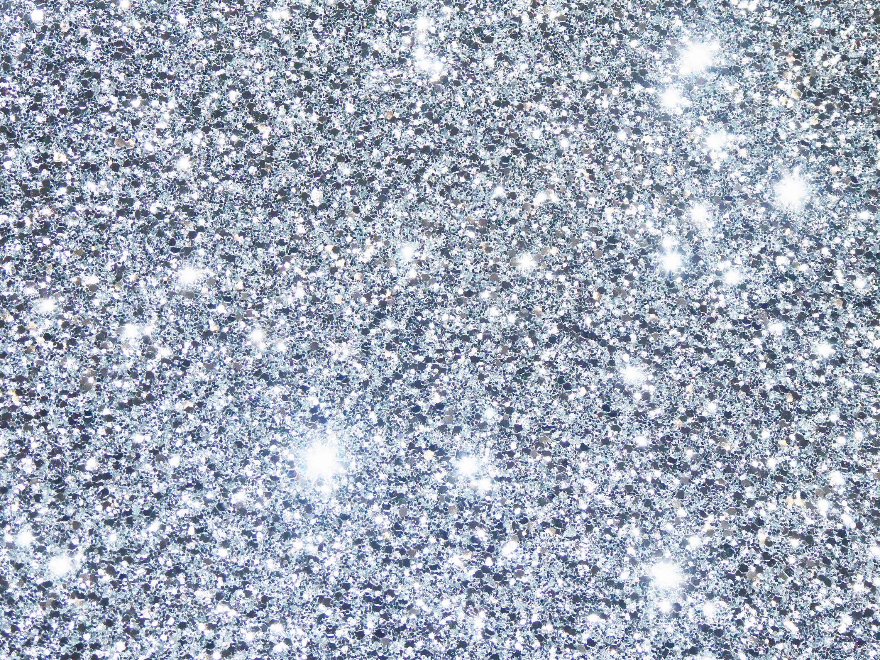 Chunky Glitter 8x10 True Silver METALLIC applied to Leather Cowhide now  on Black leather back 6.5 oz/2.4 mm PeggySueAlso® E4355-01