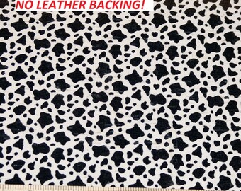 oNLY CoRK 8"x10" NO Leather Backing BLACK & WHITE Spotted CoW Cork Read description carefully, Very Thin PeggySueAlso™ E5610-229C