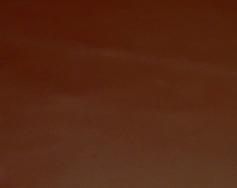 Baby Chopper 5"x11" Dark REDDISH BROWN Firm Cowhide Leather, no grain - its smooth thick 5-5.5 oz/ 2-2.2 mm PeggySueAlso® E2240-37